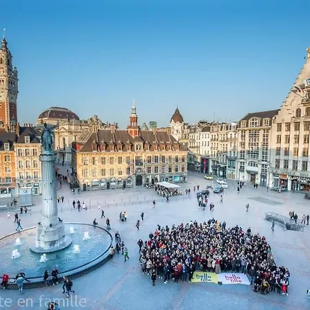 Hyper Centre Lille Appt. 6 Personnes Confortable Pour Famille Ou Amis Exterior foto